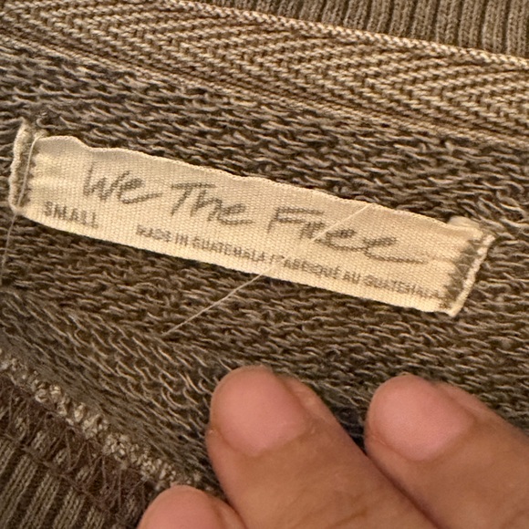 We The Free Free People Oversized Relaxed Camden Sweatshirt - Picture 3 of 4